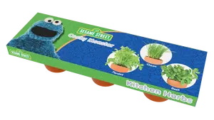 Cookie Monster's Kitchen Herbs Bar | 25 pcs