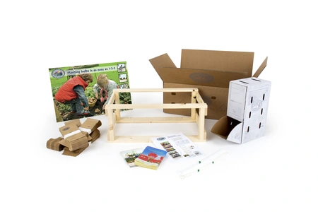 Display Mini Pall.&Promotion Mat. for stackable crate