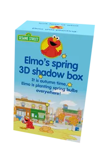 Elmo's 3D Shadow box | 16 pcs