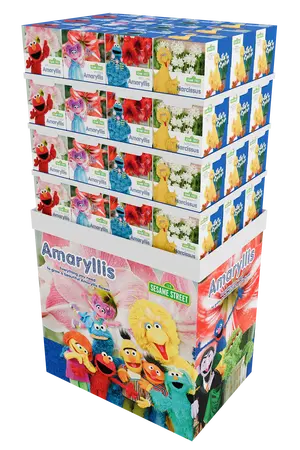 Sesame Street Amaryllis display | 48 pcs